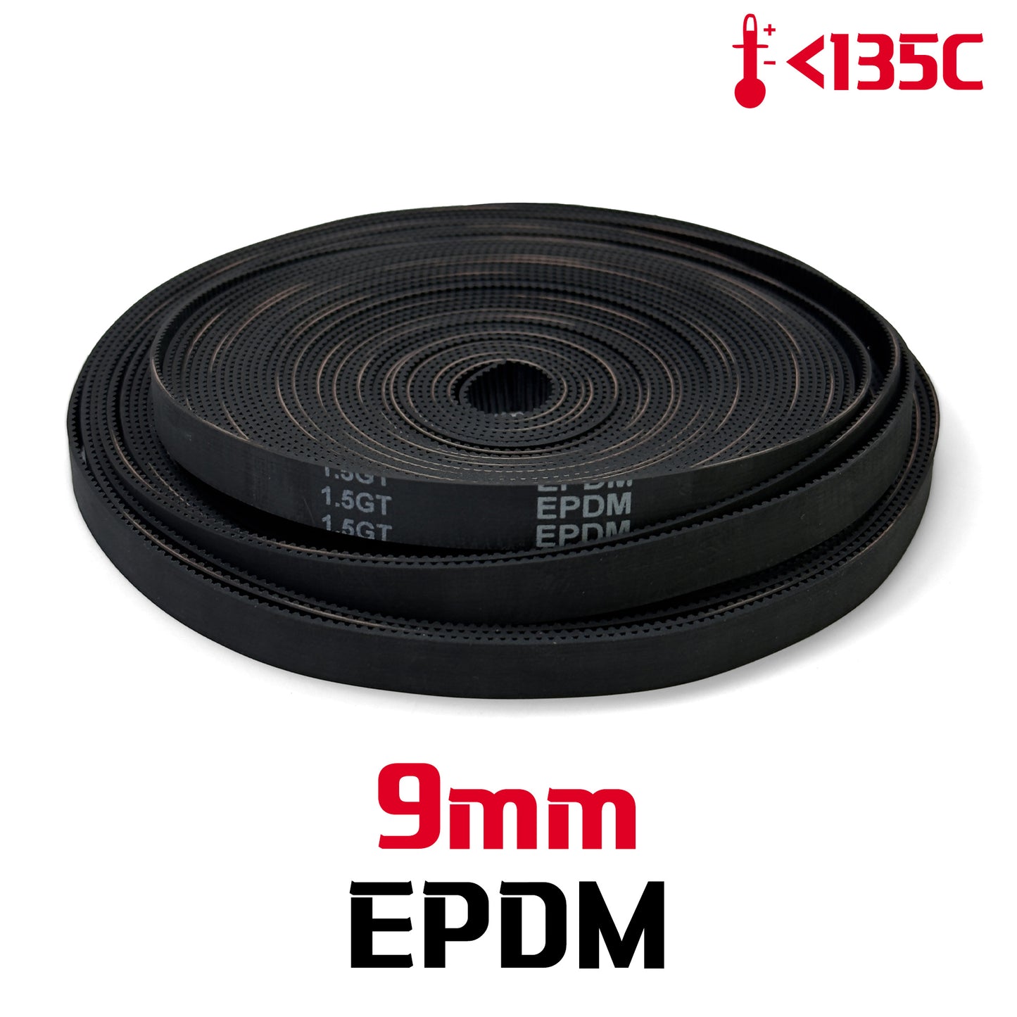 1.5GT Timing Belts 6mm and 9mm width for 3D Printers