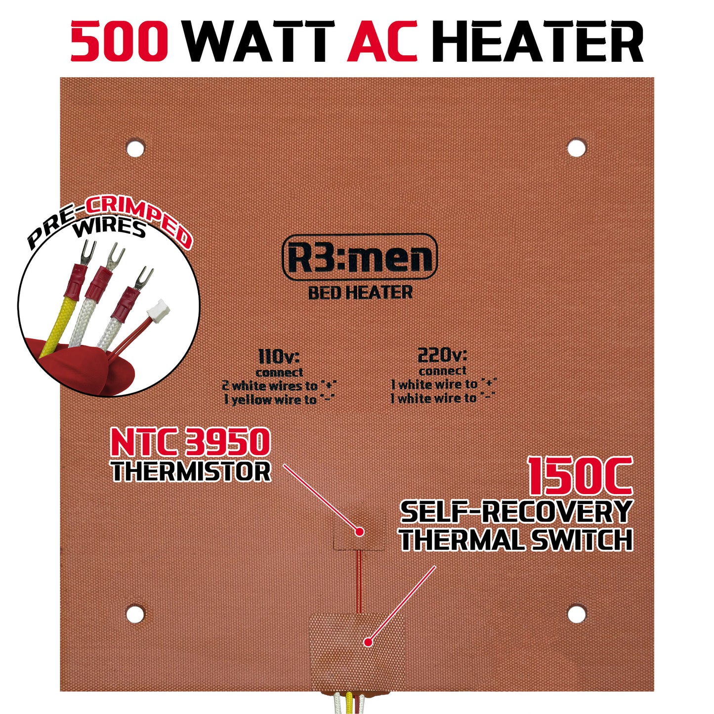 Graphite Heated Bed For Creality K1 / K1C / K1SE