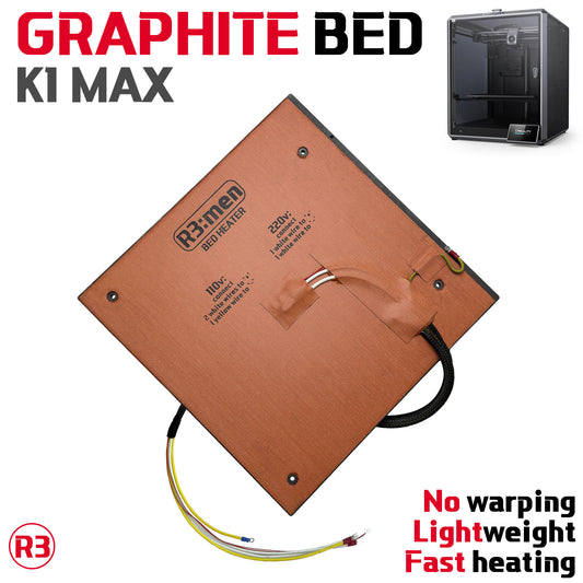 Graphite Heated Bed For Creality K1 Max