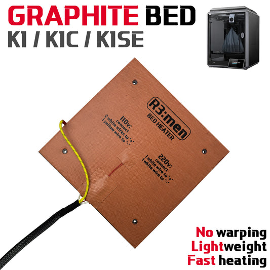 Graphite Heated Bed For Creality K1 / K1C / K1SE