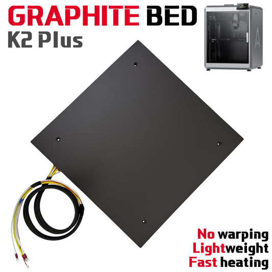 Graphite Heated Bed For Creality K2 Plus