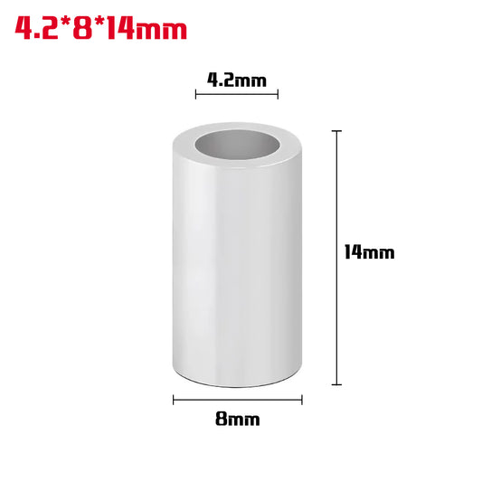 Rigid Aluminum Alloy Spacers For 3D Printers