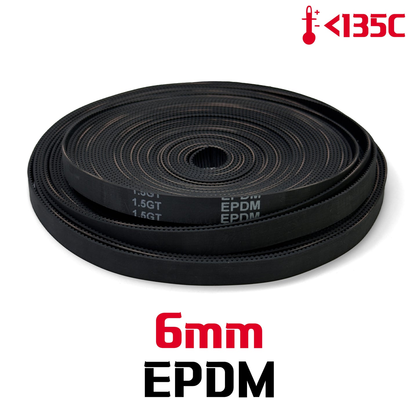1.5GT Timing Belts 6mm and 9mm width for 3D Printers