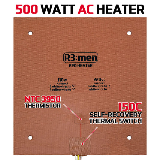 500W AC Bed Heater For Creality K1 / K1C / K1SE