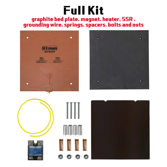 Graphite Heated Bed Upgrade Kit For Creality K1 / K1C / K1SE