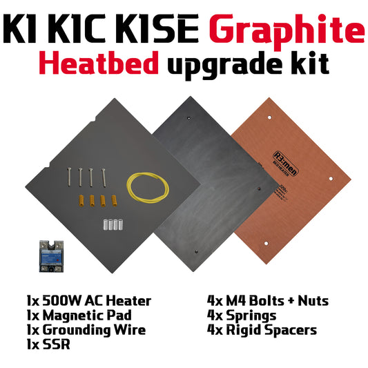 Graphite Heated Bed Upgrade Kit For Creality K1 / K1C / K1SE