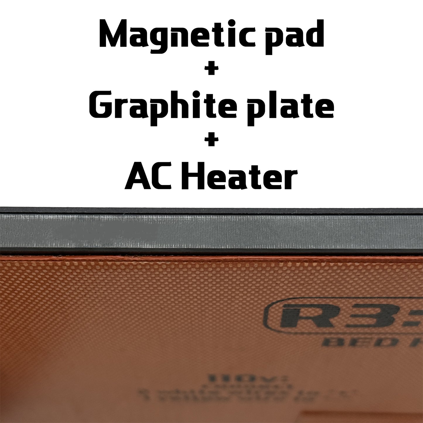Graphite Heated Bed For Creality K2 Plus