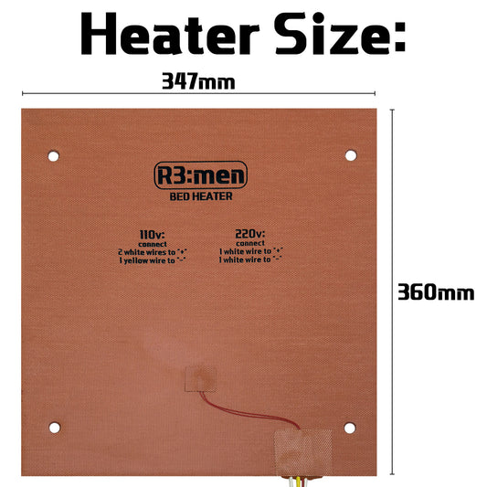 1000W AC Bed Heater For Creality K2 Plus